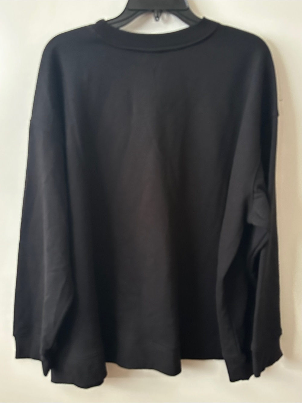Women's Plus Size Fleece Sweatshirt with Long Sleeves 3X - Picture 5 of 9